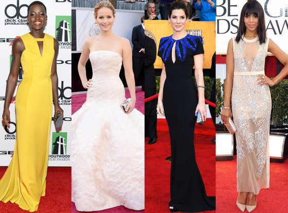 Lupita Nyong'o, Kerry Washington, Jennifer Lawrence, Sandra Bullock Lupita Nyong'o, Kerry Washington, Jennifer Lawrence, Sandra Bullock